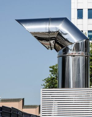 robbanásbiztos légtechnikai rendszerek rozsdamentes kiszerelésben