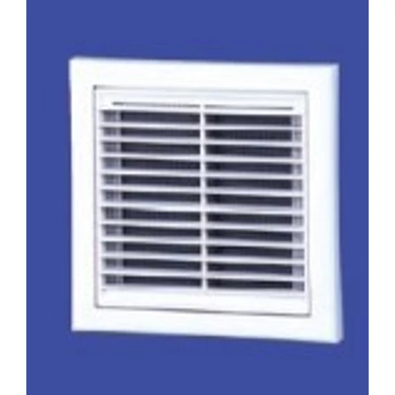 MV 121 Műanyag szellőzőrács, vízszintes rácsozással